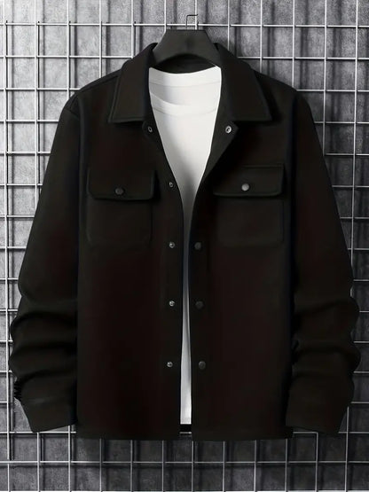 Men's Robust Jacket With Pockets