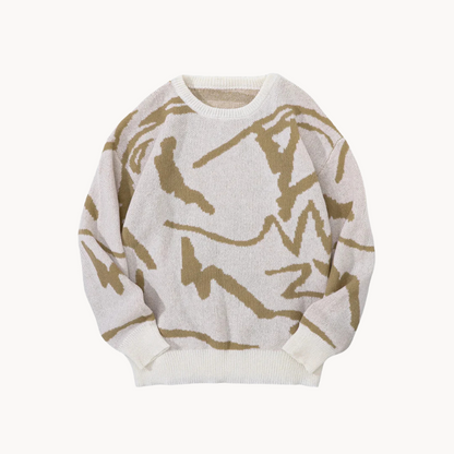Luxury Knit Sweater for Men Modern Design