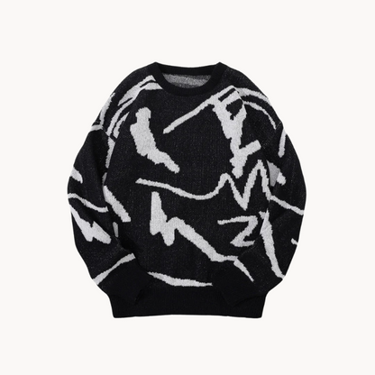 Luxury Knit Sweater for Men Modern Design