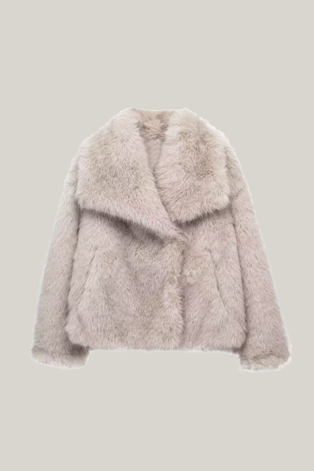 Fashionable Faux Fur Jacket for Women