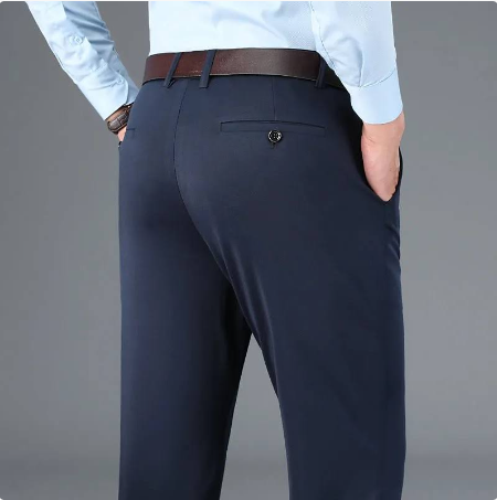 Men's Trousers Elegant Stretch Length