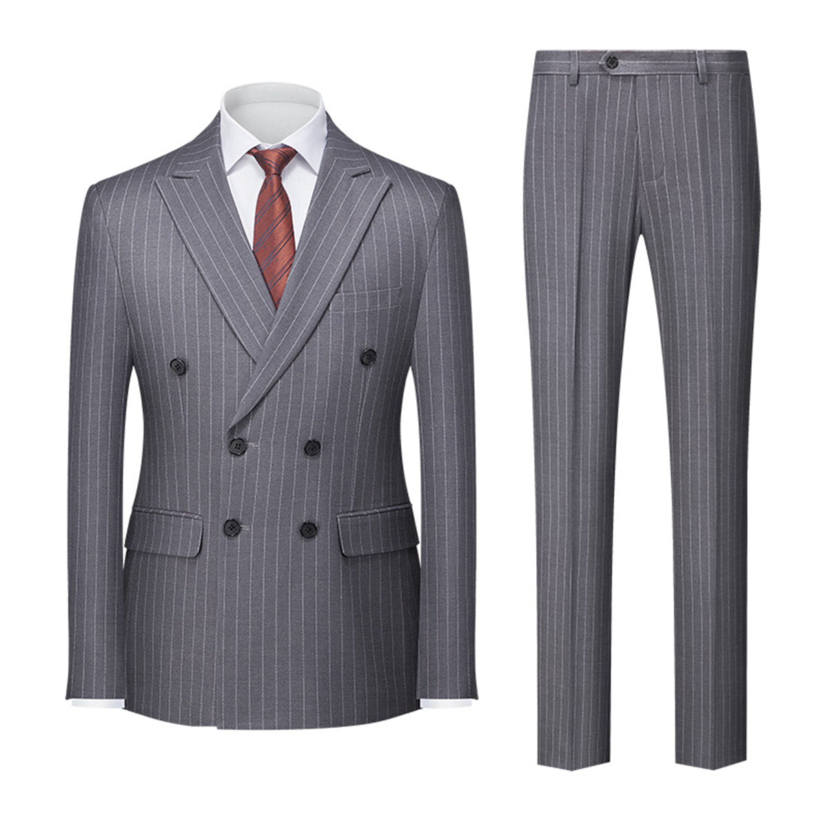 Men's Bespoke Suit Elegant Formal