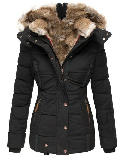 Women's Winter Coat Fur Lining Warm