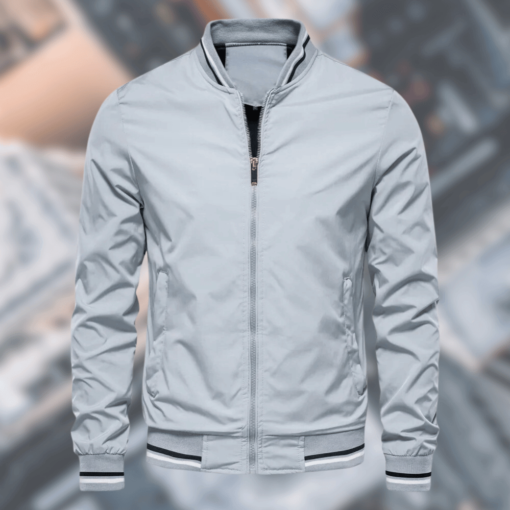 Stylish Men's Bomber Jacket Model