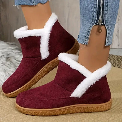 Women's Winter Boots Plush Fur Warm