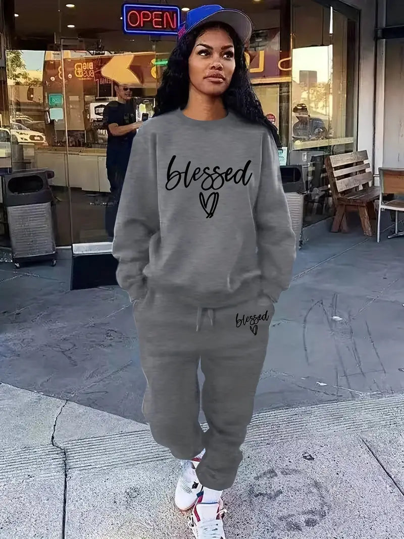Stylish Women's Tracksuit Set Sporty Elegant