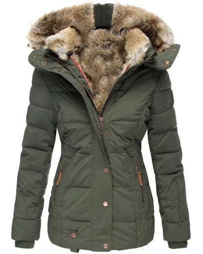 Elegant Winter Jacket With Soft Fur Lining
