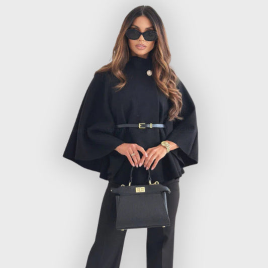Stilvolle Schmetterlingsjacke Damen Gürtel - IdealeKleiden