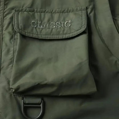 Herren Regenjacke Wasserdicht mit Abnehmbarer Kapuze - IdealeKleiden
