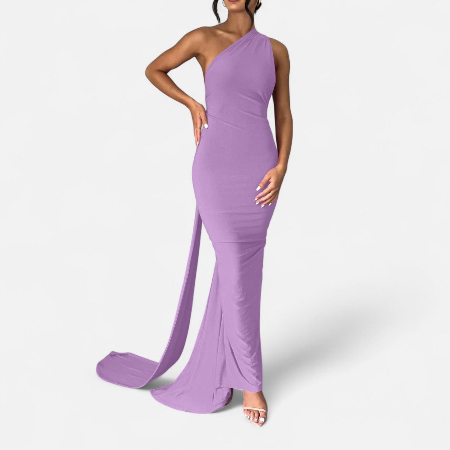 Women's Maxi Dress Elegant Off-Shoulder Design