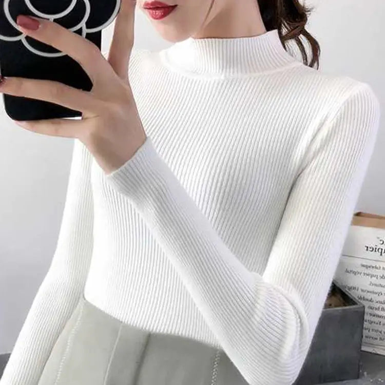 Soft Ribbed Woolly Ladies' Jumper