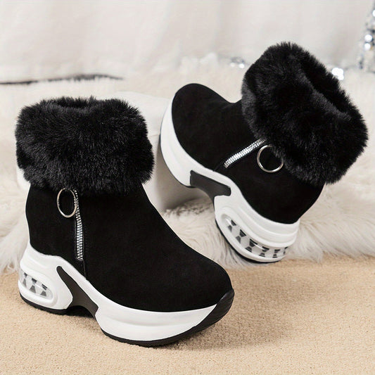 Warmes Winterstiefel Set Fell-lined - IdealeKleiden