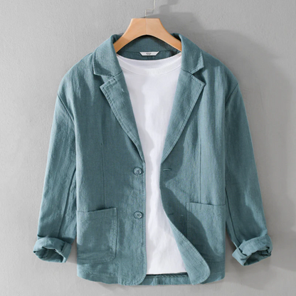 Elegant Linen Jacket Summer