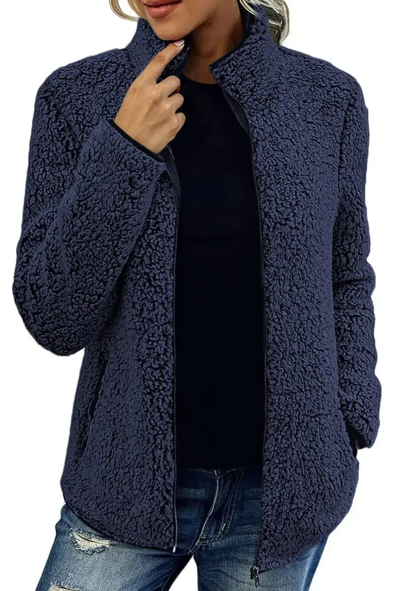 Stylish Fleece Jacket Comfortable Elegant