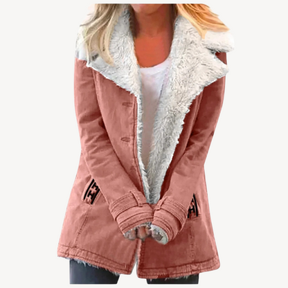 Women's Winter Jacket Fleece Lined Warm