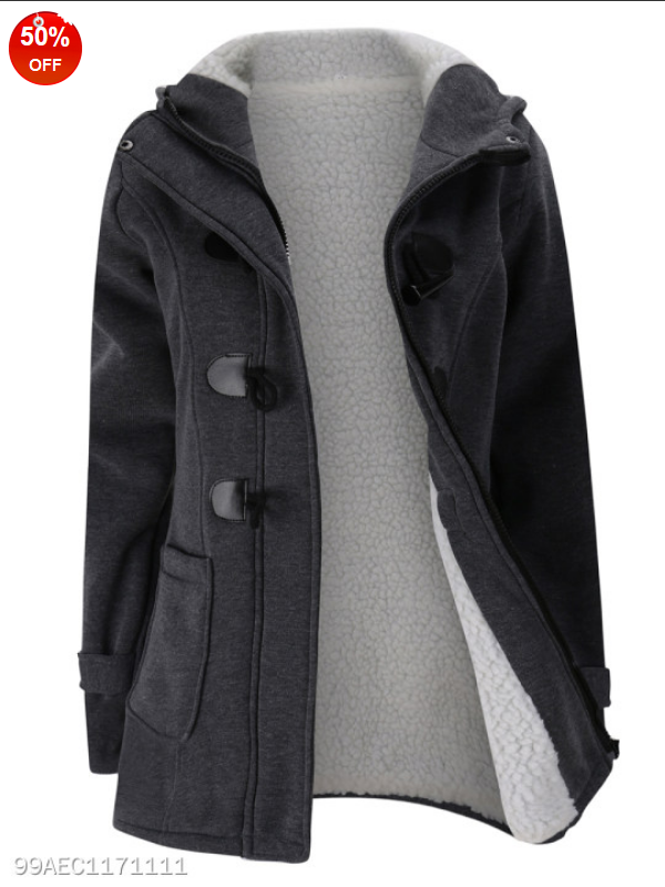 Soft women's fluffy jacket