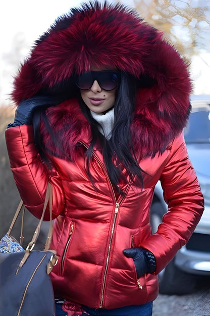 Elegant Women's Down Jacket Warm & Stylish