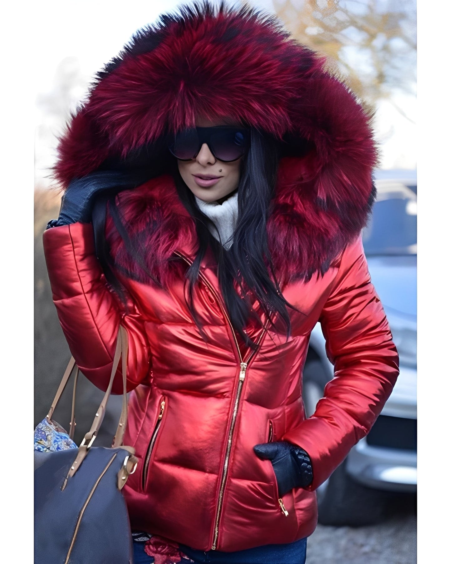 Women's Down Jacket Warm Insulated
