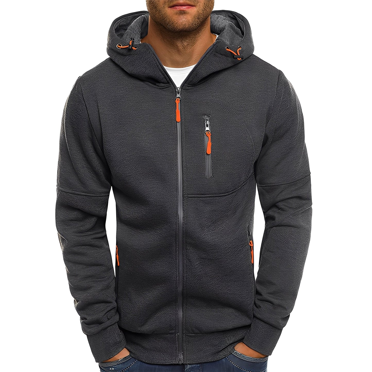 Stylish Men's Jacket Modern Hood