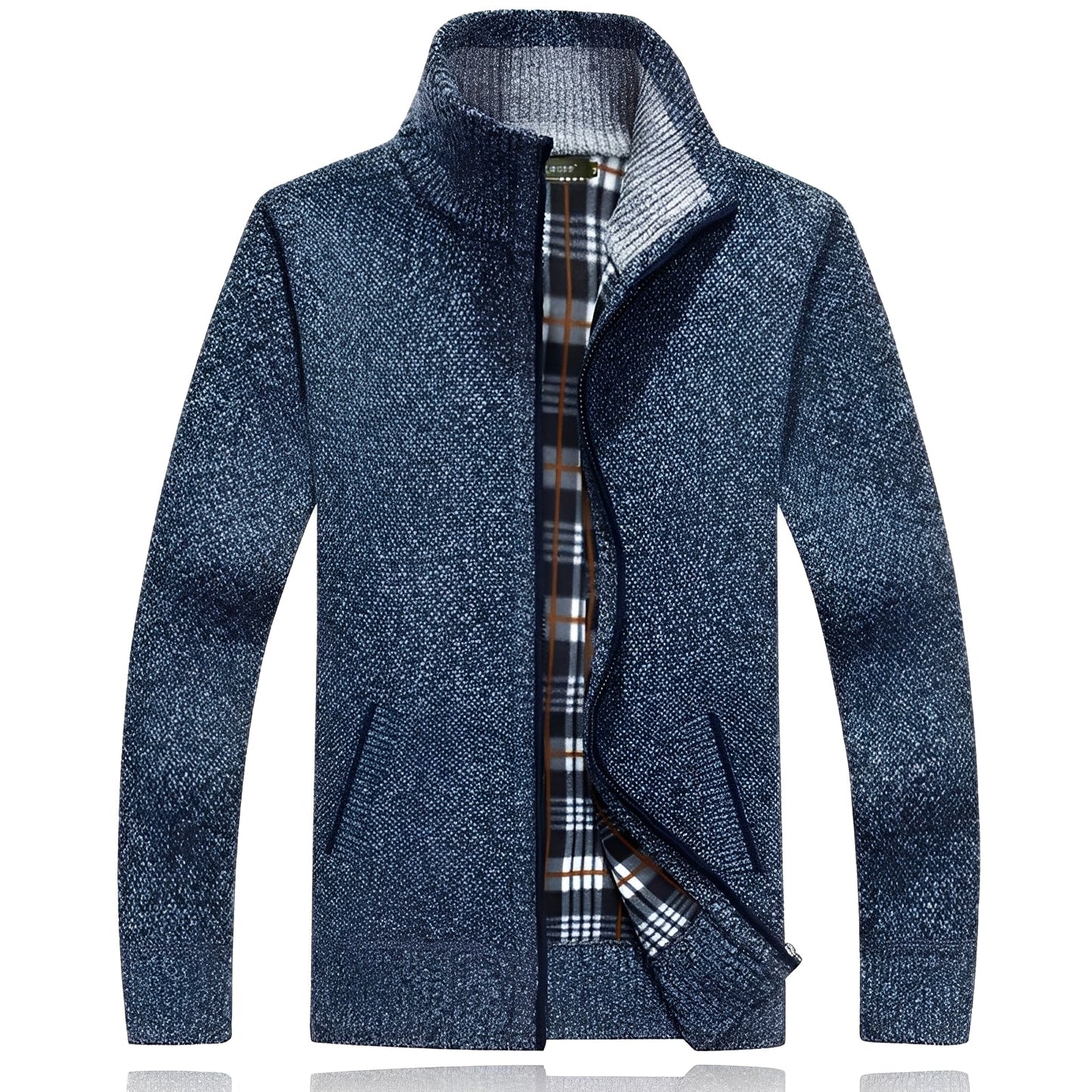 Stylish Men's Cardigan Soft Fleece