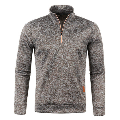 Soft Knit Sweater Women's Pullover with Polo Collar