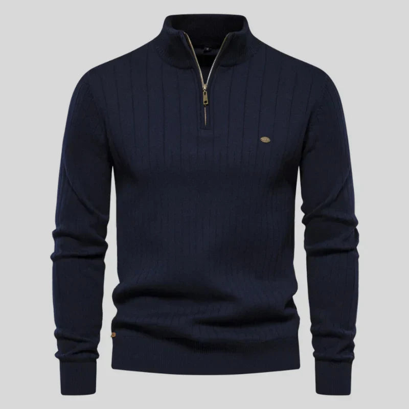 Men's Classic Half-Zip Sweater