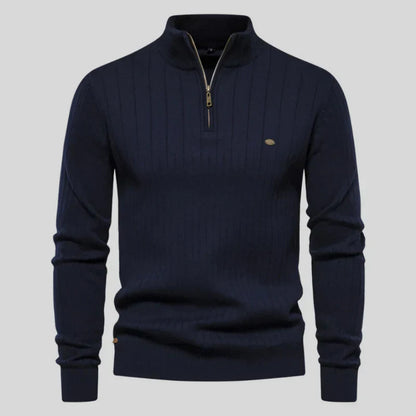 Men's Classic Half-Zip Sweater