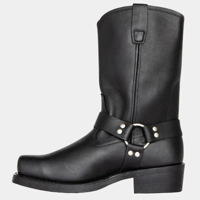 Ari - Robust Cowboy Boots Vintage Style