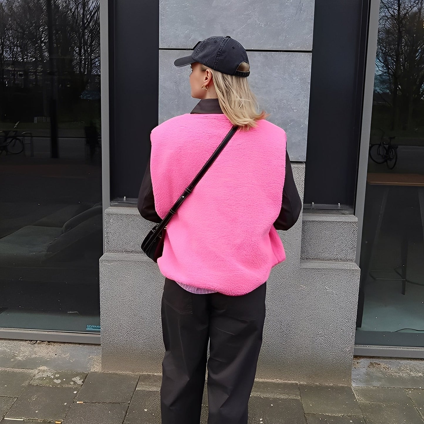 Women's Fleece Vest Comfortable Warm