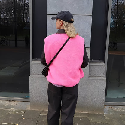 Women's Fleece Vest Comfortable Warm