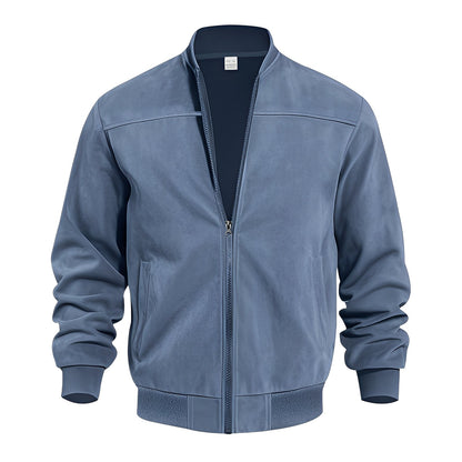 Men's Elegant Suede Leather Jacket