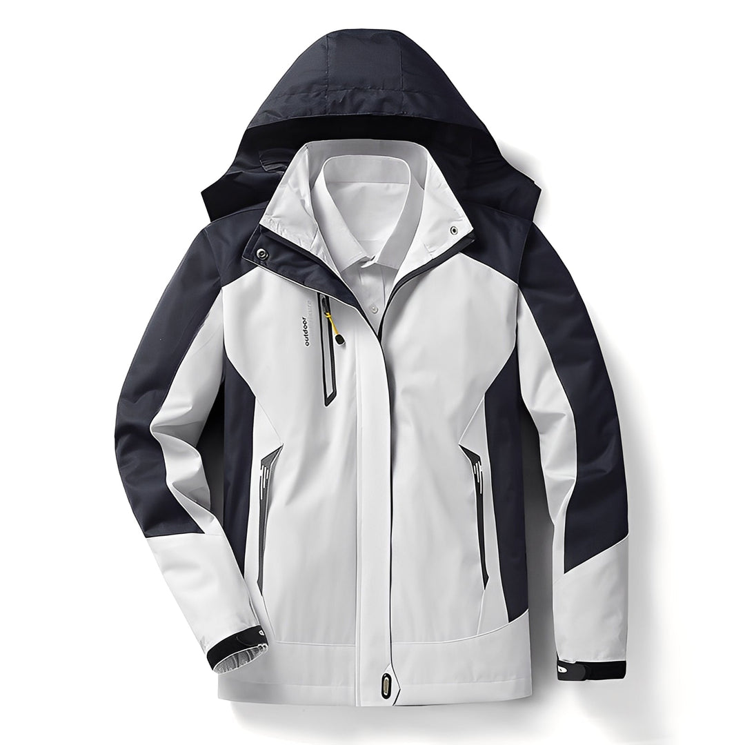 Herren Freizeitjacke Warm Kapuzenjacke Outdoor - IdealeKleiden