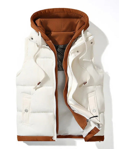 Women's Softshell Vest with Hood