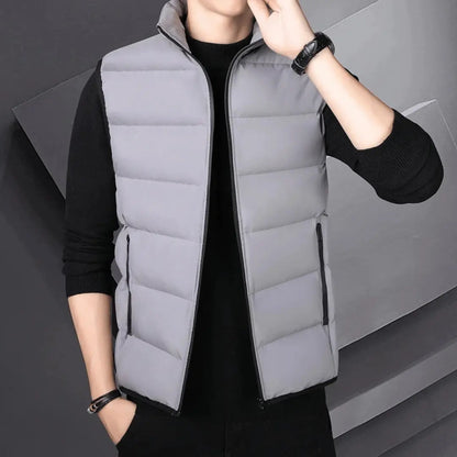Men's Puffer Vest Warm Insulated