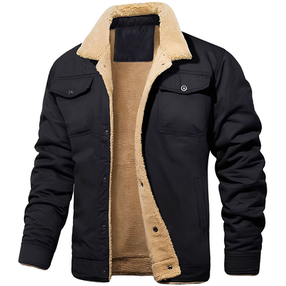 Comfortable Men's Fleece Jacket Leisure