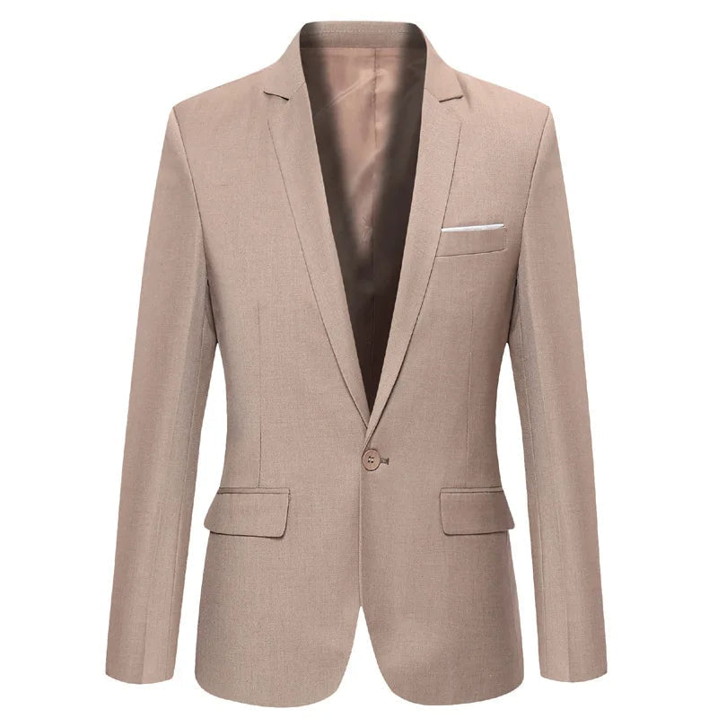 Moderne Herrenblazer Slim Fit Design