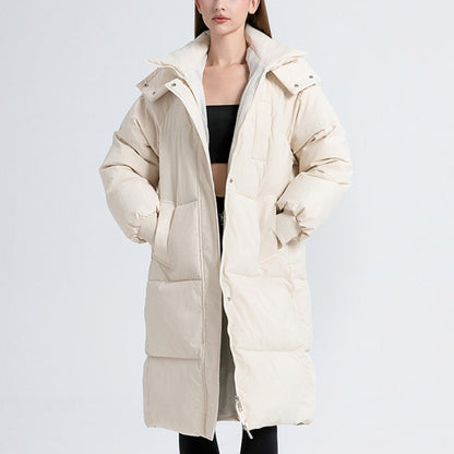 Women's Long Winter Down Jacket