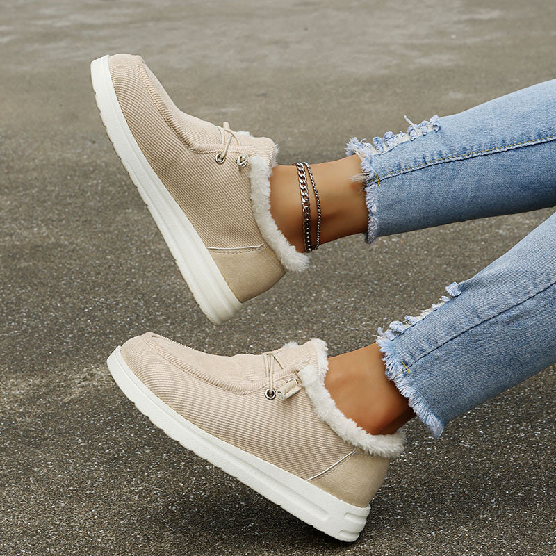 Warm Lined Women's Sneakers