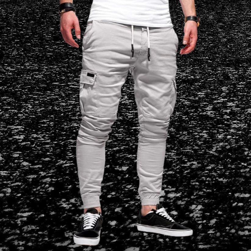 Comfortable Men's Cargo Pants With Many Pockets