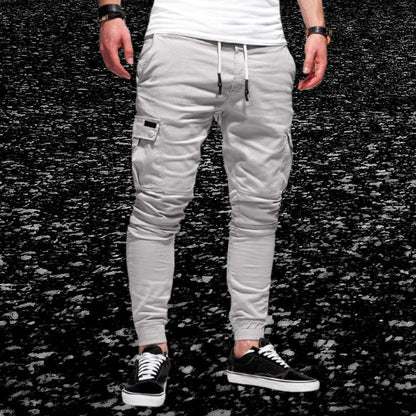 Comfortable Men's Cargo Pants With Many Pockets