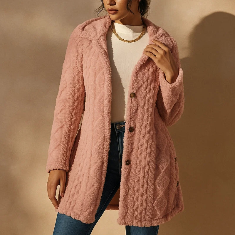 Women's Soft Plush Coat Nova Style