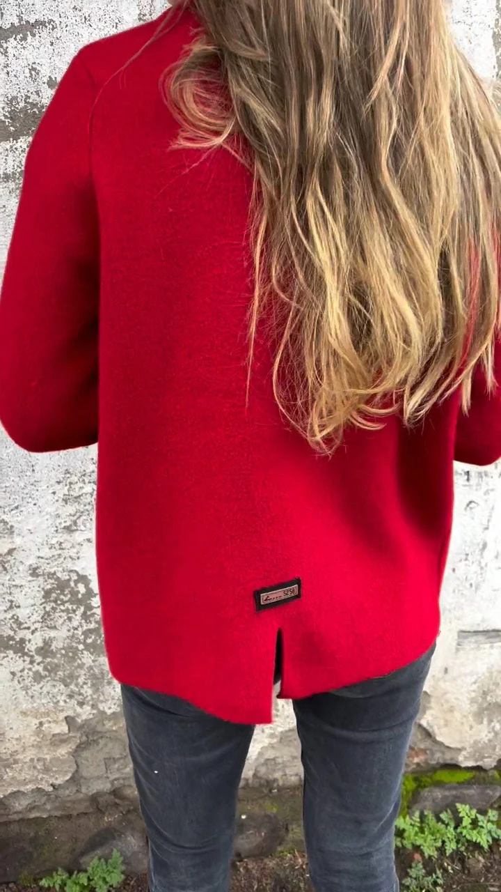 Praktische Damen Jacke mit Reißverschluss - IdealeKleiden