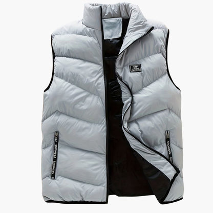 Practical Men's Vest Zipper Casual