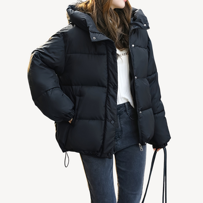 Women's Warm Puffer Hoodie