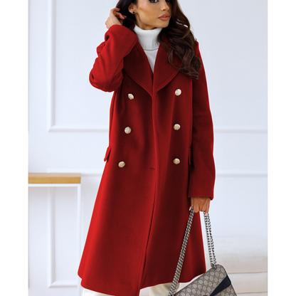 Women's Long Warm and Elegant Winter Coat