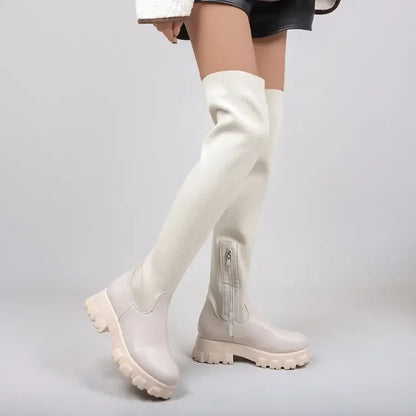 Stylish Boots Socks City Chic
