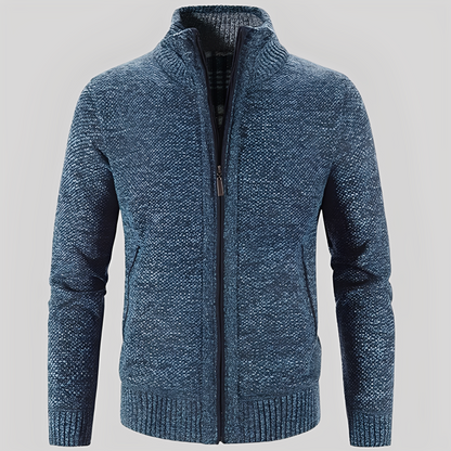 Practical Men's Zipper Cardigan