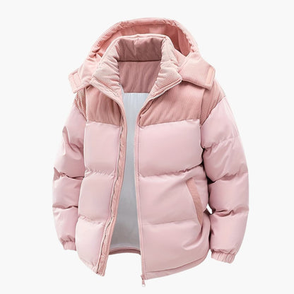Stylish Hooded Jacket Modern Puffer Design
