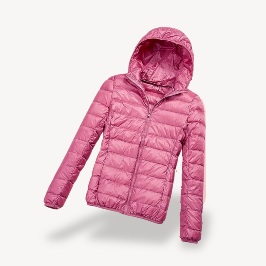 Lightweight Women's Hooded Puffer Jacket
