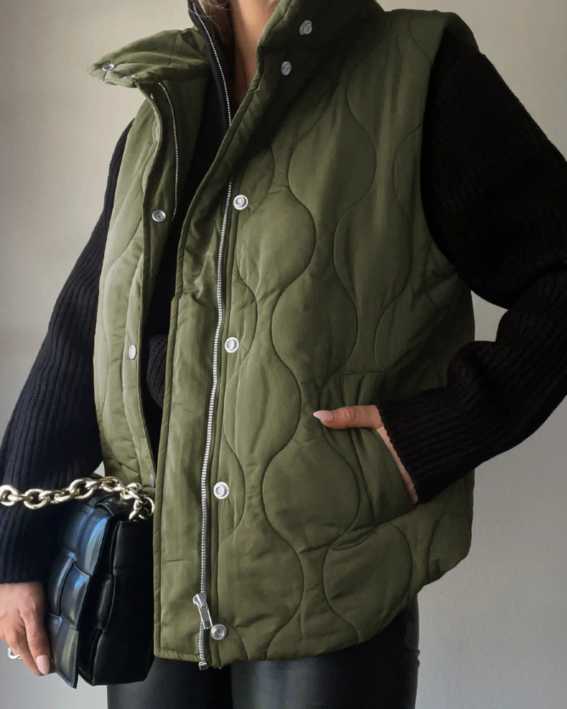 Women's Plus Size Puffer Jacket